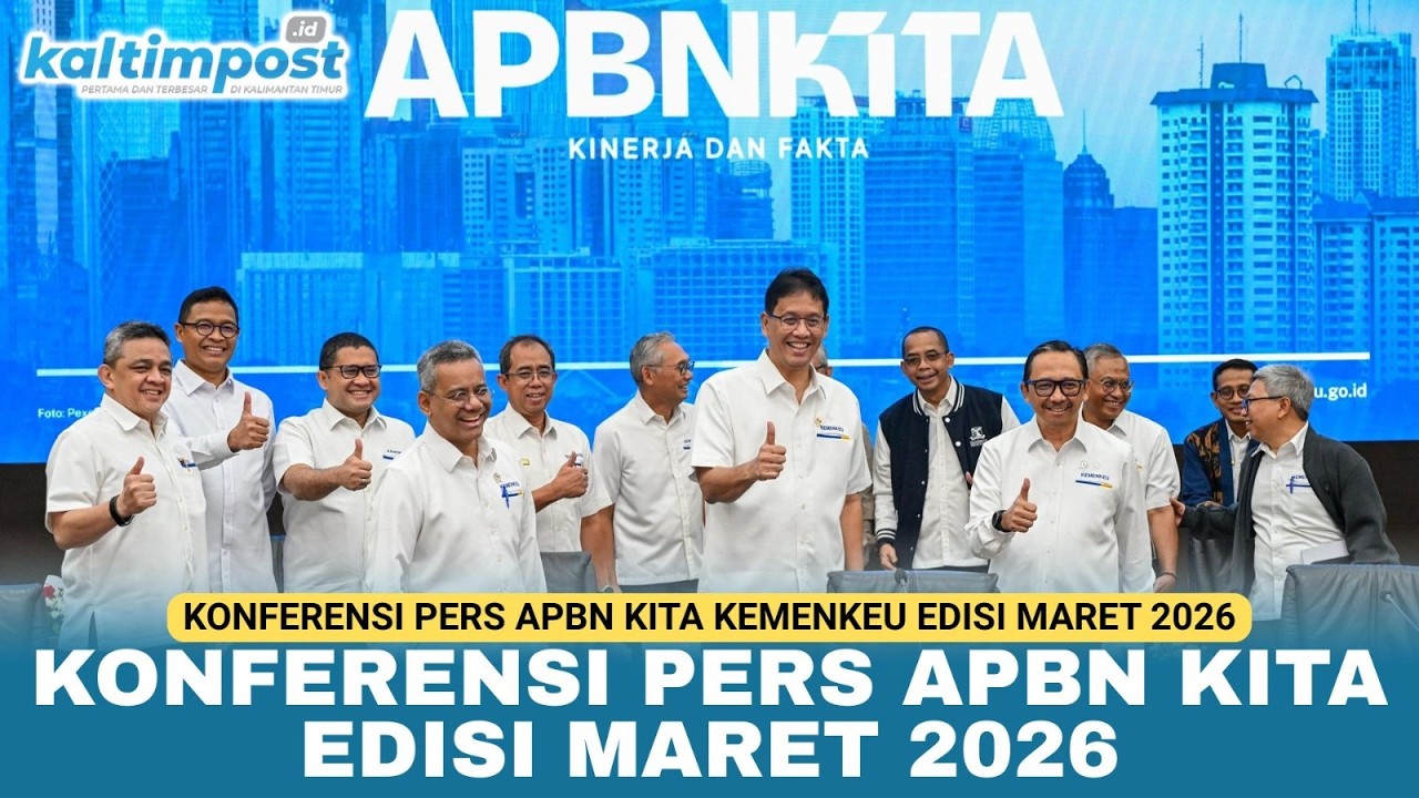 [LIVE] Menteri Keuangan Purbaya Merilis Capaian APBN KiTa Edisi Maret 2026