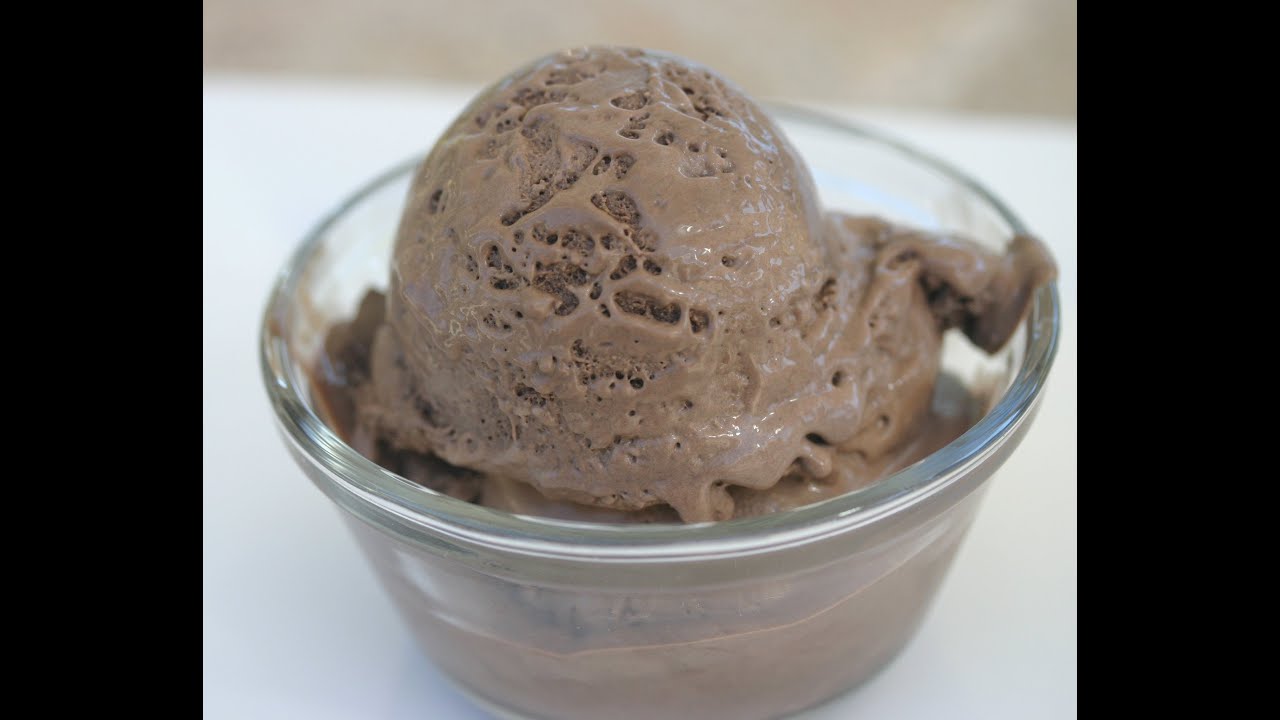Chocolate Ice Cream Recipe - The Perfect Balance Of Creamy Texture And Chocolate by Rockin Robin
