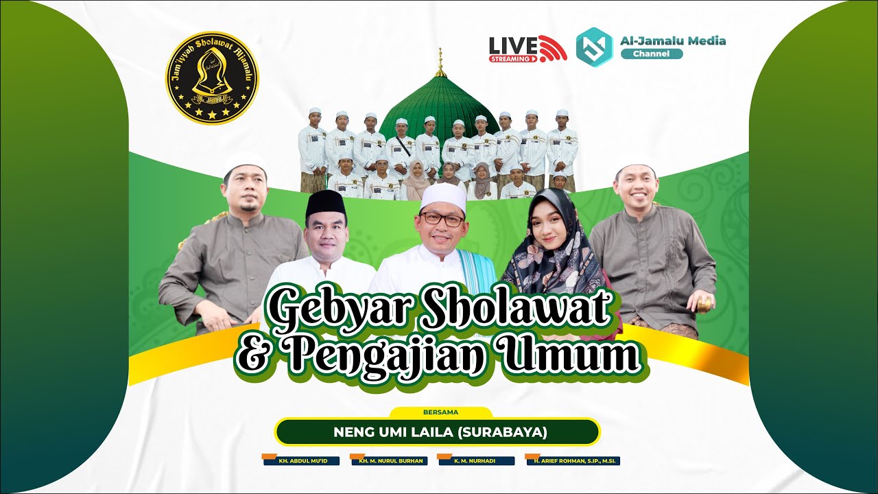 🔴 LIVE STREAMING // PENGAJIAN UMUM & GEBYAR SHOLAWAT BERSAMA UMI LAILA