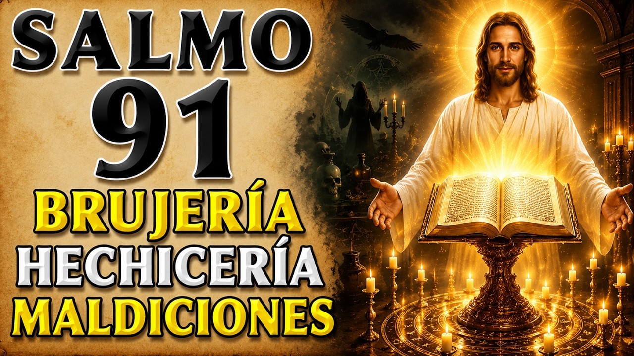 SALMO 91 - PROTECCIÓN CONTRA LA BRUJERÍA, HECHICERÍA, MALDICIONES Y ENVIDIA PARA TI Y TU FAMILIA