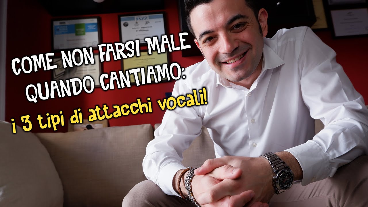 Lezioni di canto: come non farsi male quando cantiamo - I 3 tipi di attacchi vocali