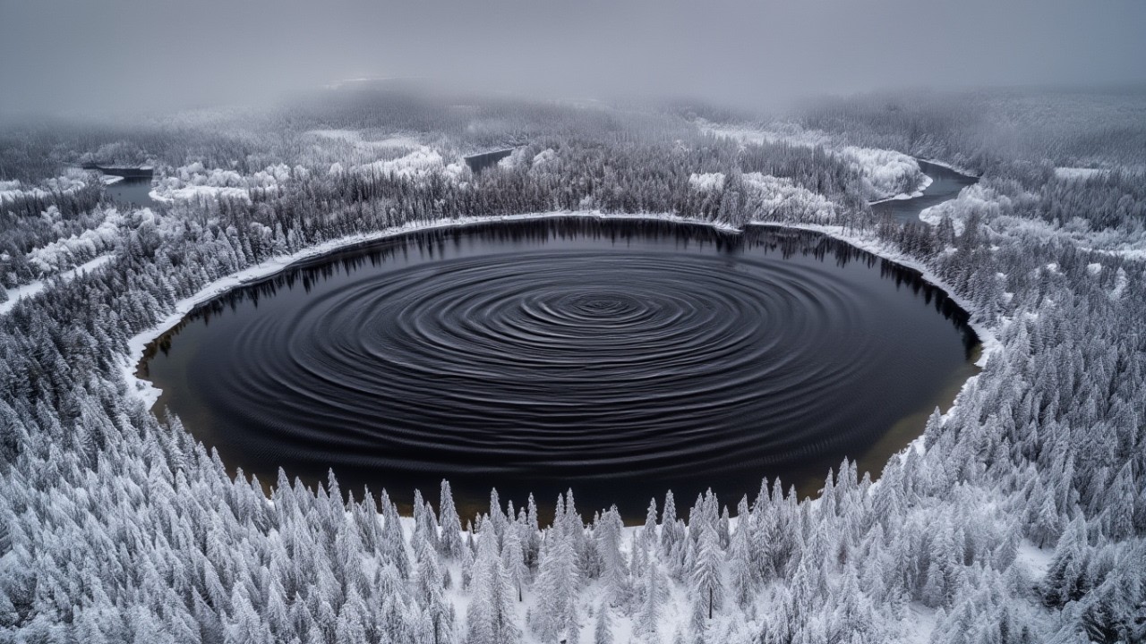 Чёрное Озеро Посреди ТАЙГИ (Спойлер: это НЕ нефть)