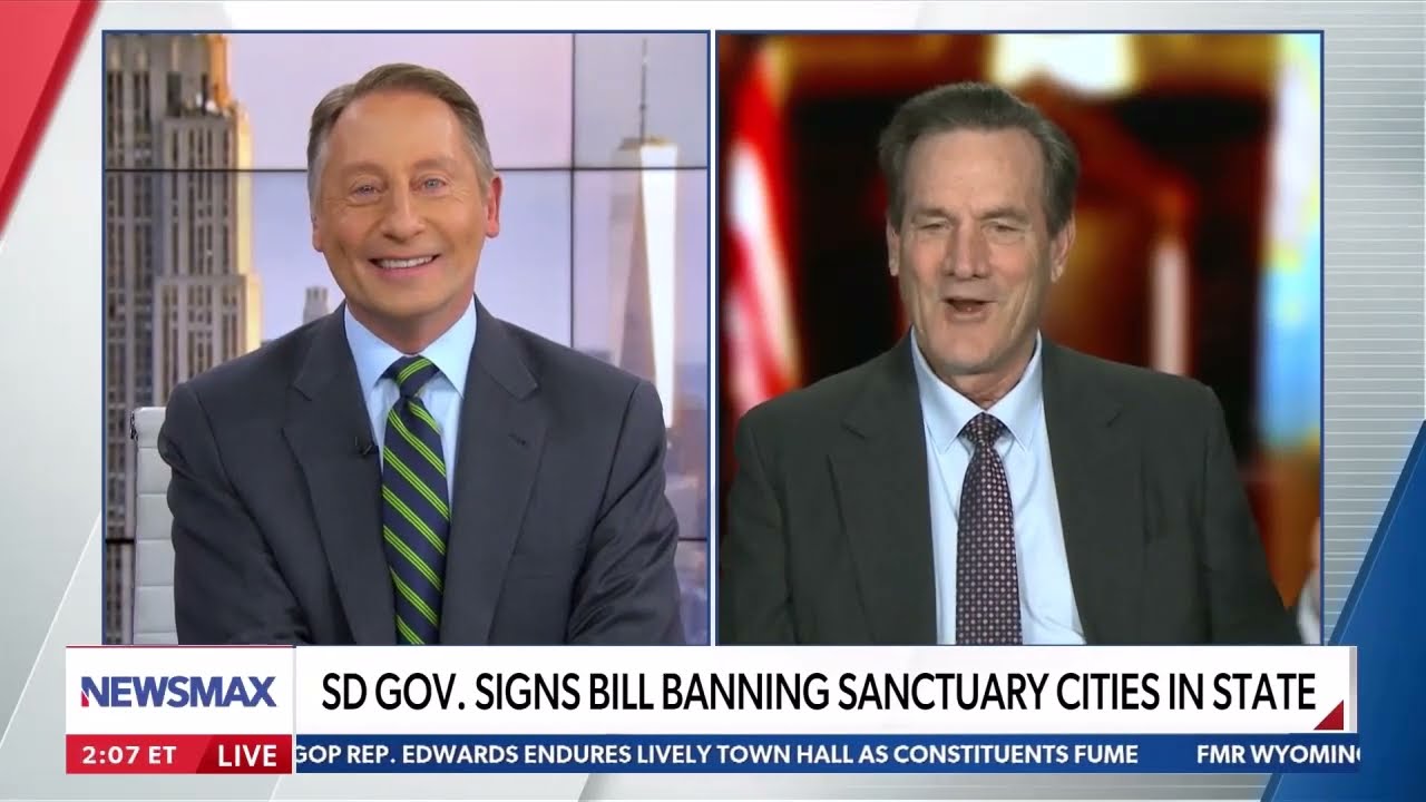 Gov. Rhoden Talks Trade and Legislative Session on Newsmax's 