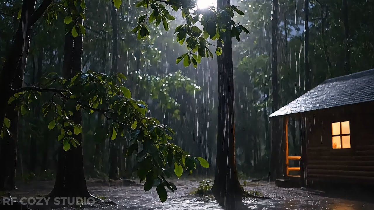💤 Night Rain for Insomnia Relief | Soothing Rain Sounds to Help You Sleep Peacefully 🌙
