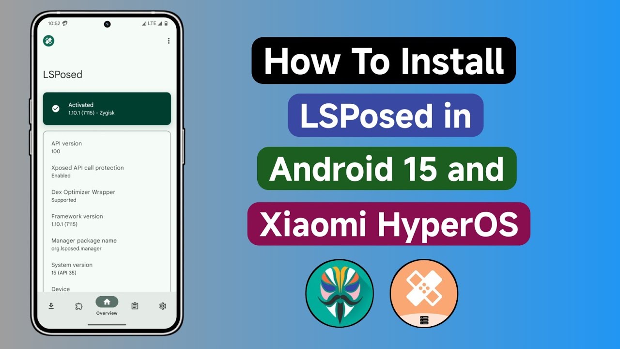 How To Install LSPosed in Android 15 and Xiaomi HyperOS