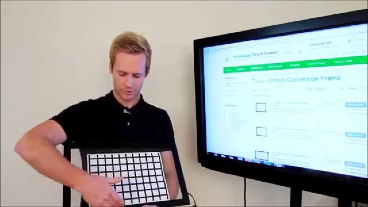 Cheap and easy way to convert any TV into touch screen monitor