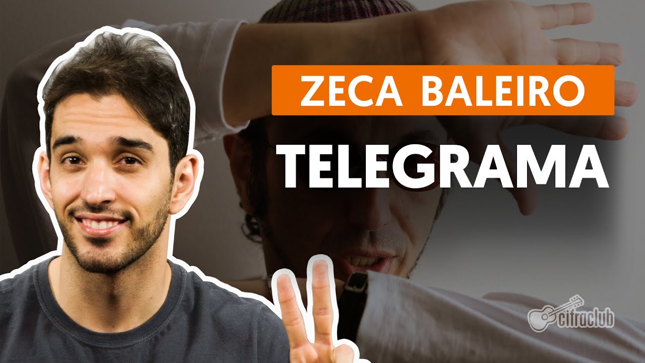 Telegrama - Zeca Baleiro (aula de viol&atilde;o completa)