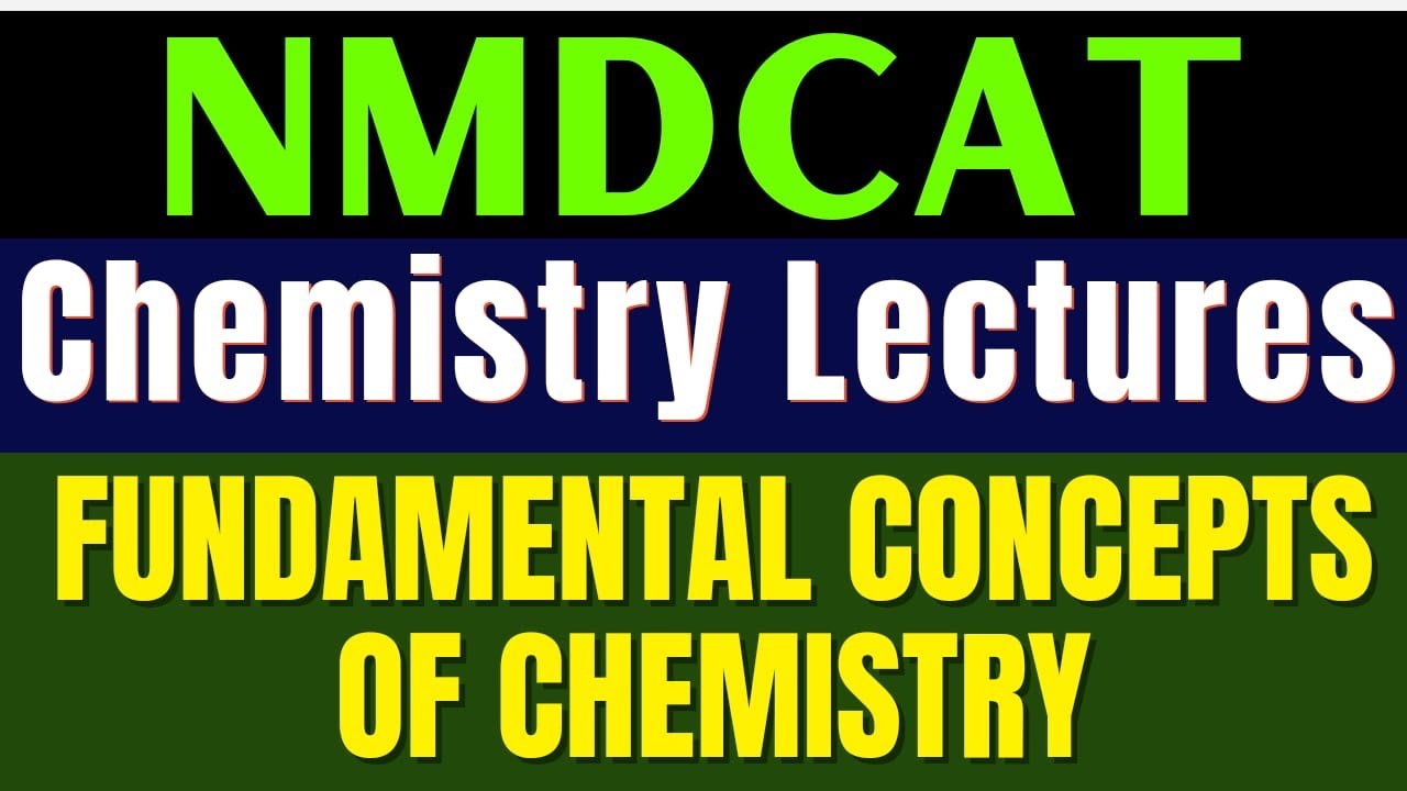 NMDCAT Chemistry | Unit 1 Test I Introduction of Fundamental Concepts of Chemistry I MK Preparations