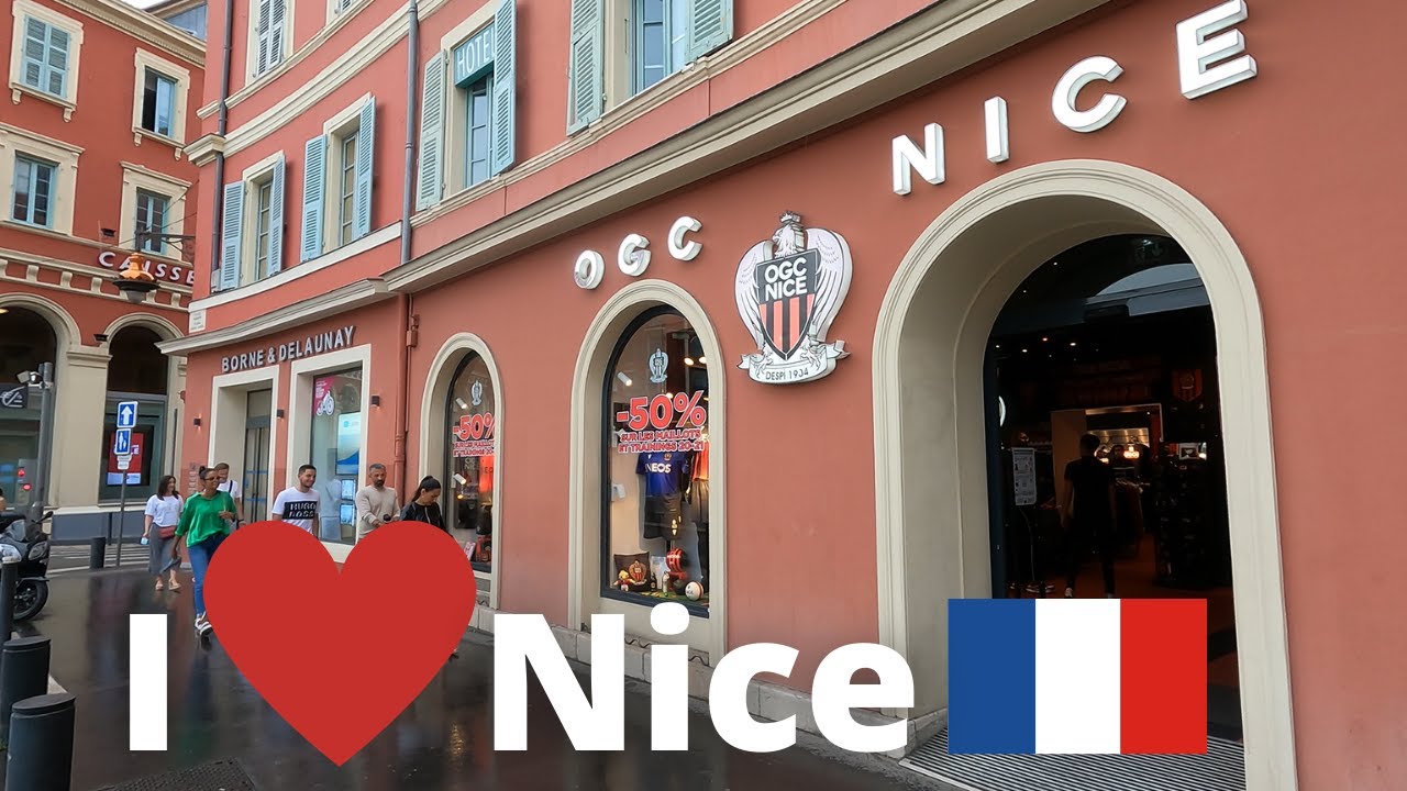 Old Nice Walking tour  (French Riviera, France) , July 2021.