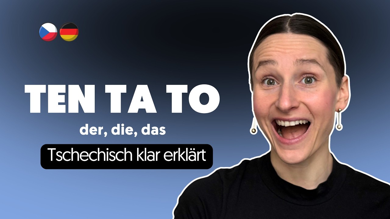tschechische Endungen einfach - blick endlich mal durch