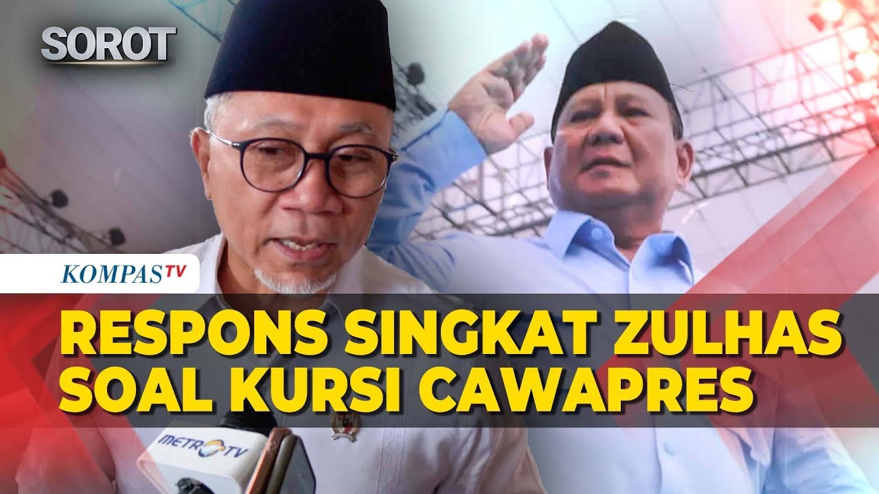 Respons Zulkifli Hasan soal Kursi Cawapres, Dampingi Prabowo di 2029