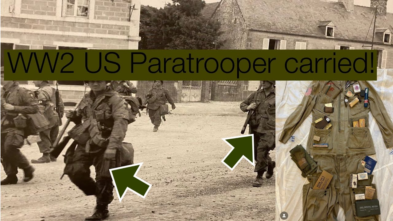 WW2 US Paratrooper carried in his pockets.