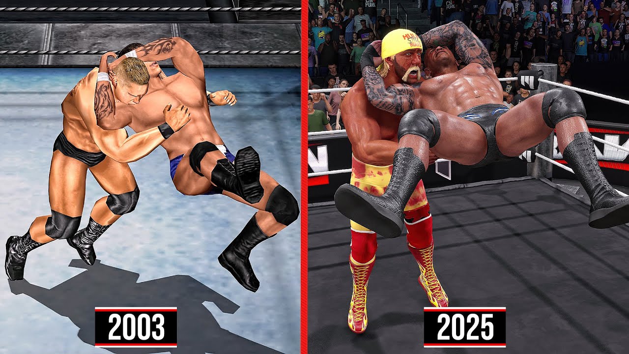 WWE 2K25 - The Evolution Of RKO! (WWE Games)