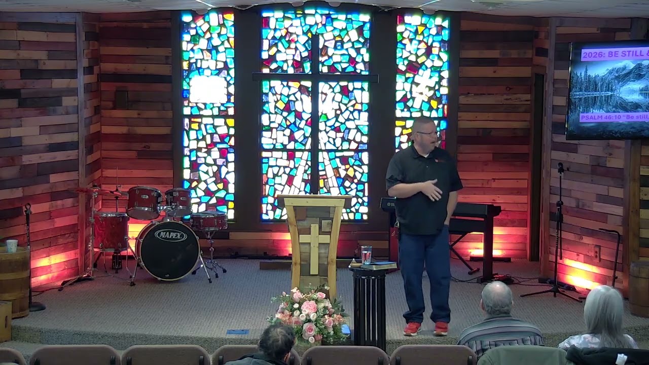 Be Still  He's Fighting For You!