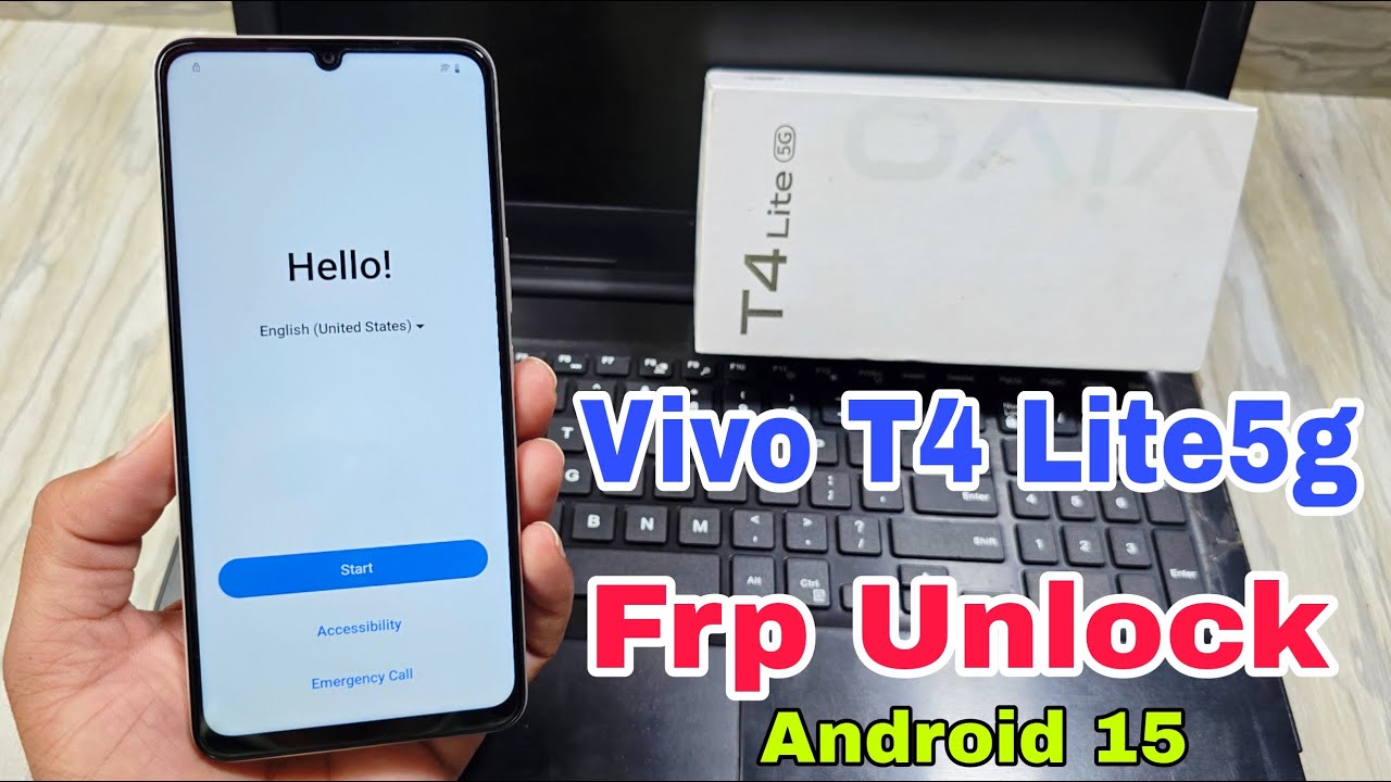Vivo T4 Lite 5g Frp Unlock Android 15 100% / Vivo T4 Lite 5g Frp Lock Kaise Tode | Without Pc 2025 |