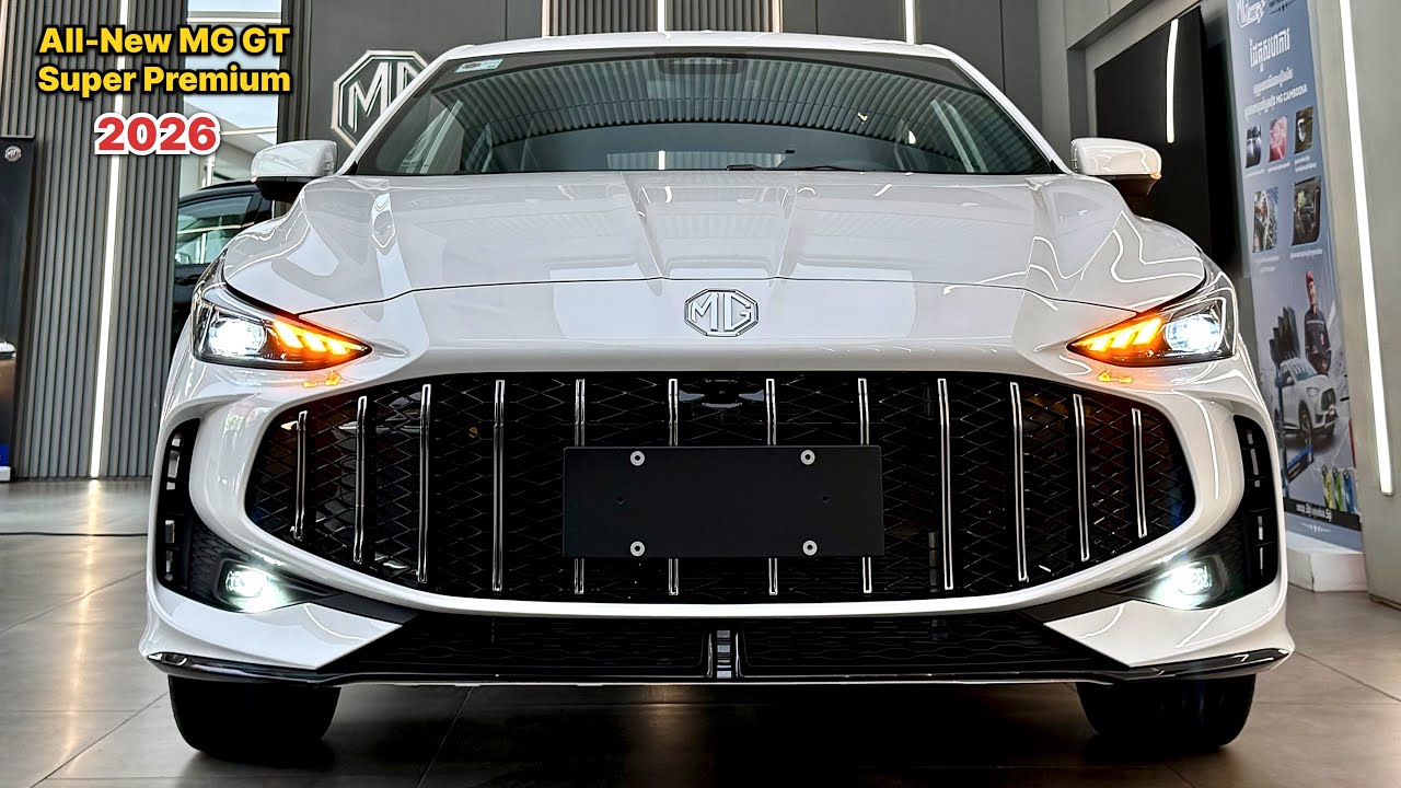 Nowość! Superluksusowy sedan MG GT 2026 &ndash; nowe, sportowe nadwozie i wnętrze