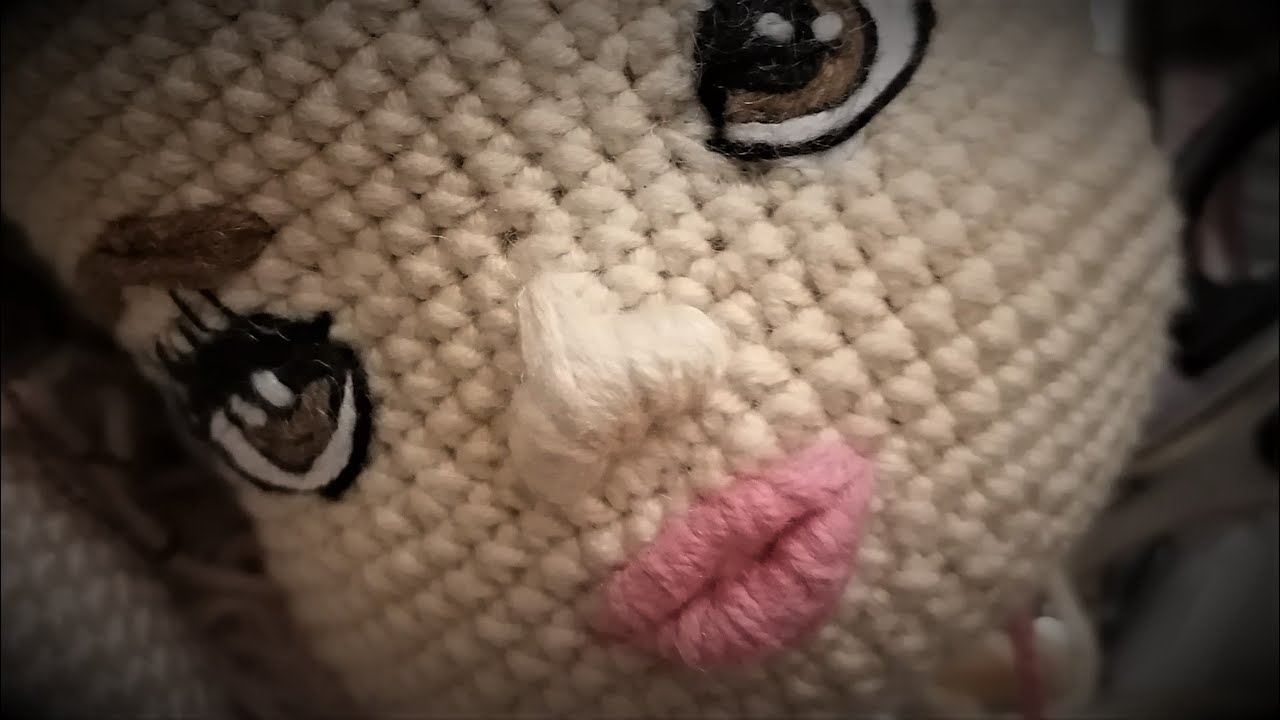 GÜLAY hala- amigurumi BASİT BURUN yapımı,(how to make AMIGURUMI  simple NOSE