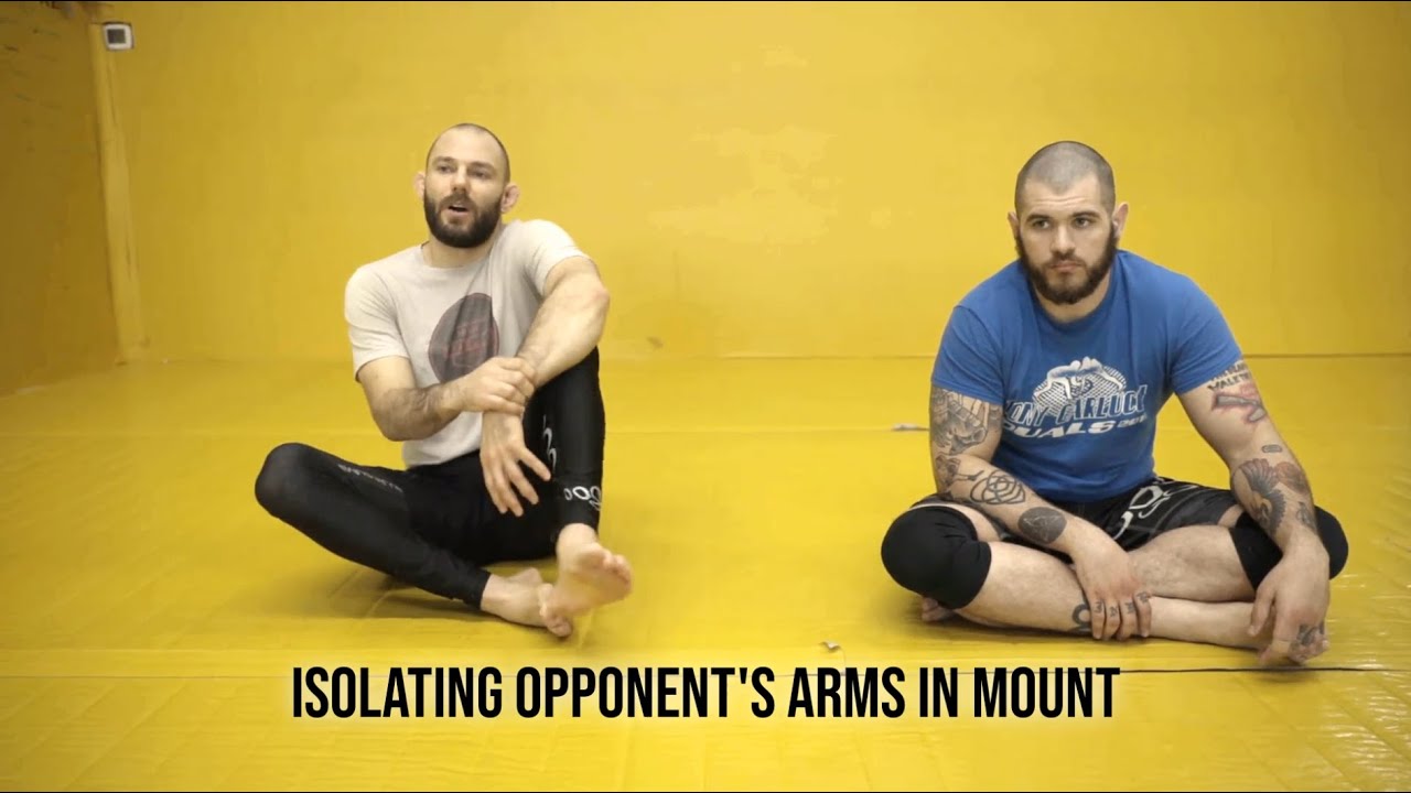Isolating your Opponents Arms in Mount