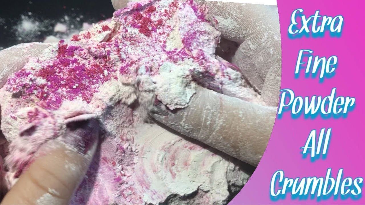 Satisfying Extra Fine & Powdery Crumbles : ASMR : Relaxing