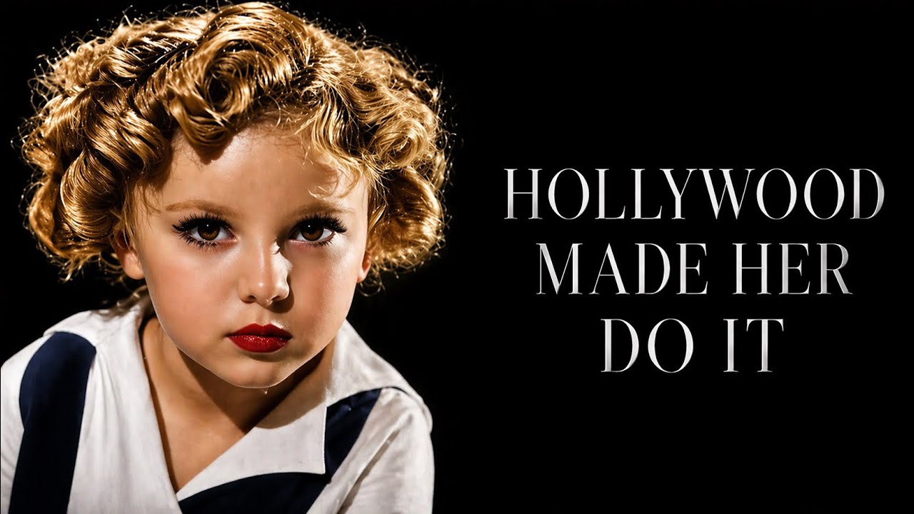 Shirley Temple played a 3 yr old PR0$TlTUTE & HollyWood PUSHED this!
