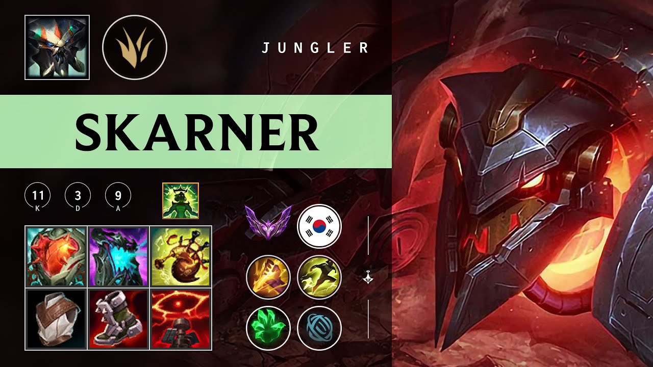 Skarner Jungle vs Ekko - KR Master Patch 26.02