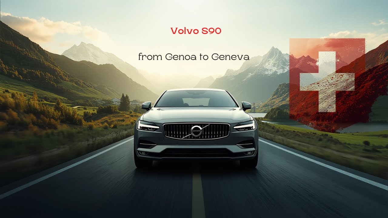 from Genoa to Geneva  on the Volvo s 90 | Euro Truck Simulator 2