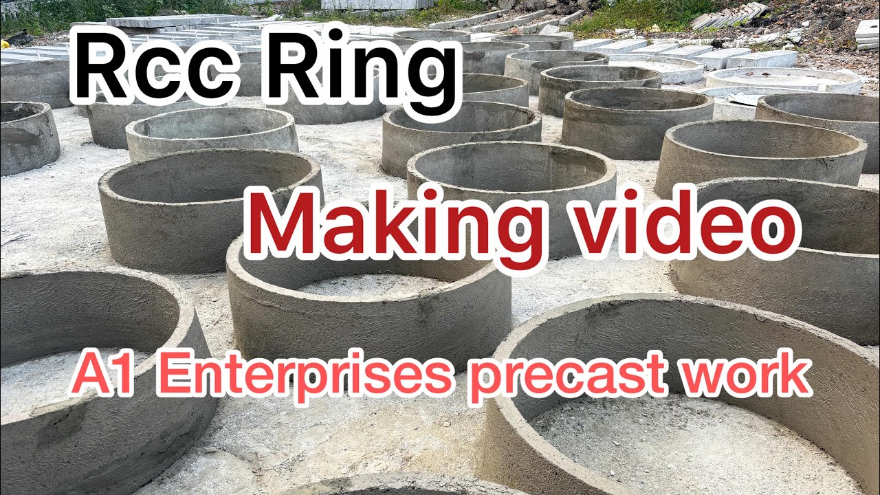 Rcc ring making video | A1enterpriese precast work