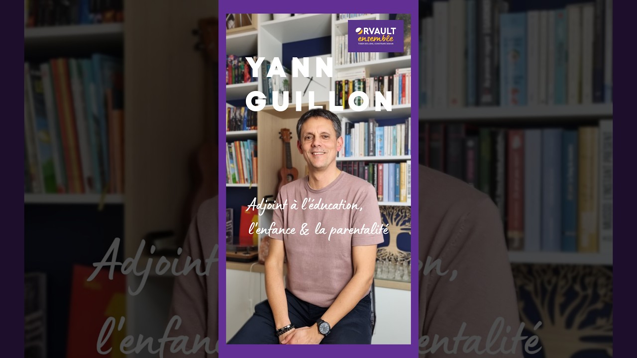 Yann GUILLON, adjoint à l'Enfance et à l'Education