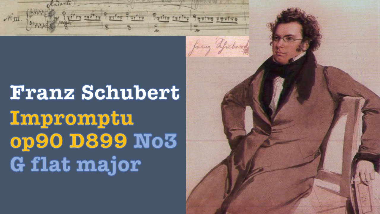 #Schubert #Impromptu D899 (op90) No3 (G flat major) – Home Flashmob 4.0