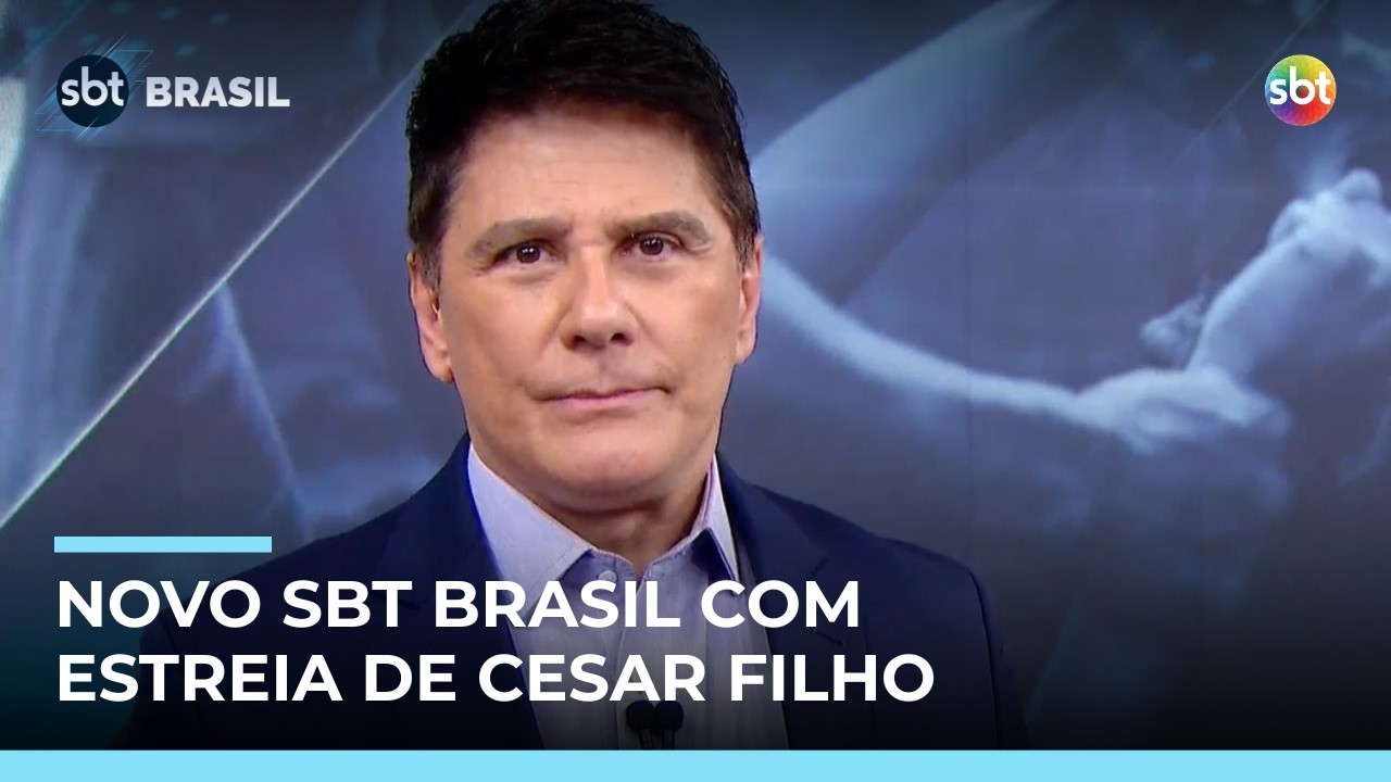 Novo SBT Brasil com estreia de César Filho | SBT Brasil (09/03/24)