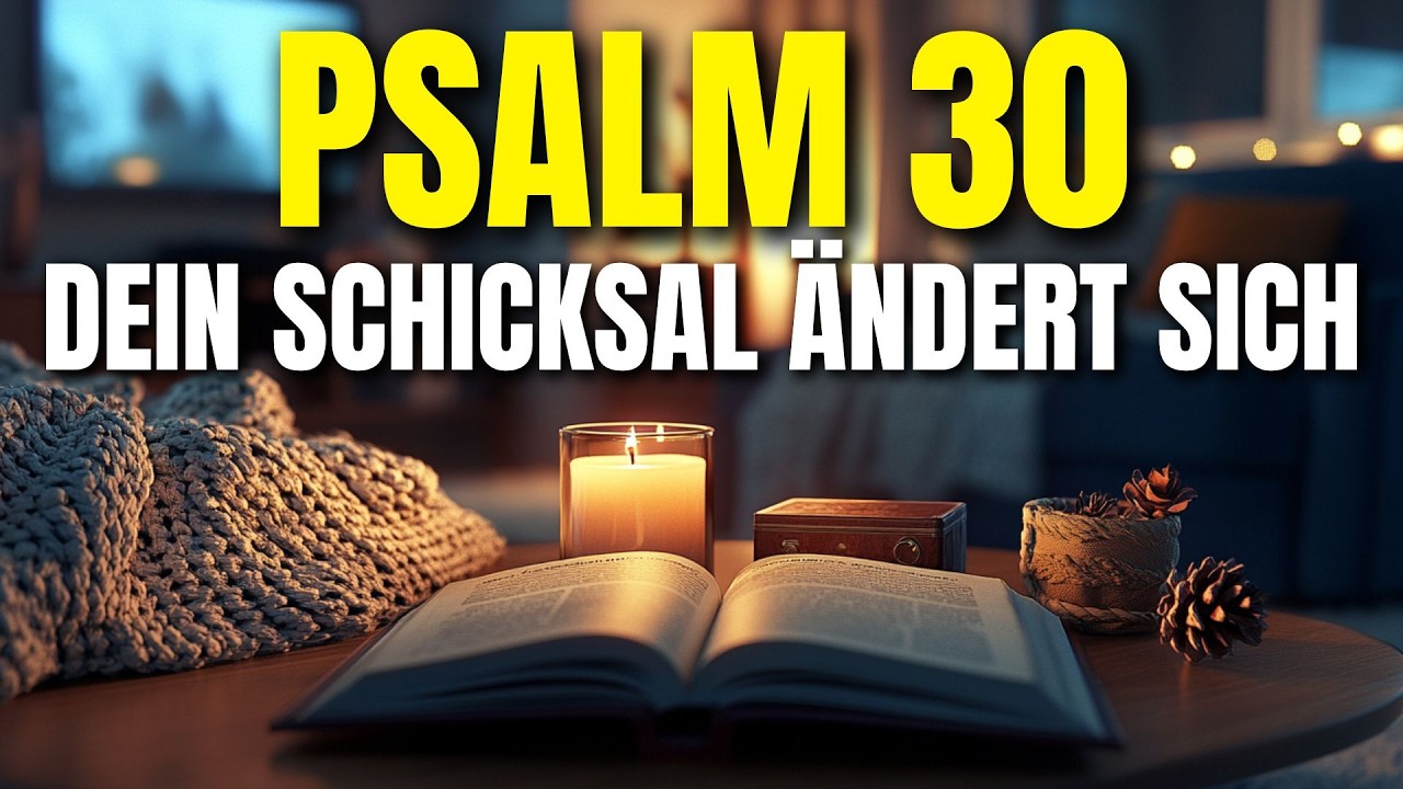 Psalm 30: Jesus verändert heute dein Schicksal | Gebet für Heilung und Neuanfang