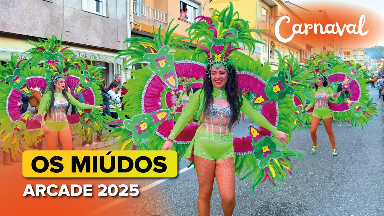 🎉 Comparsa Os MIÚDOS de Soutomaior 🥳 | CARNAVAL de Arcade Soutomaior 2025 🎭