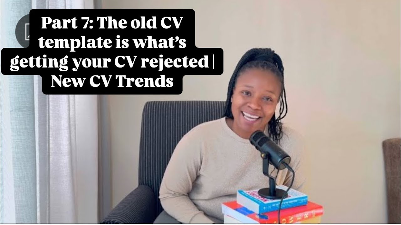 The old CV template is what’s getting your CV rejected |New CV Trends #cvwriting #careergrowth