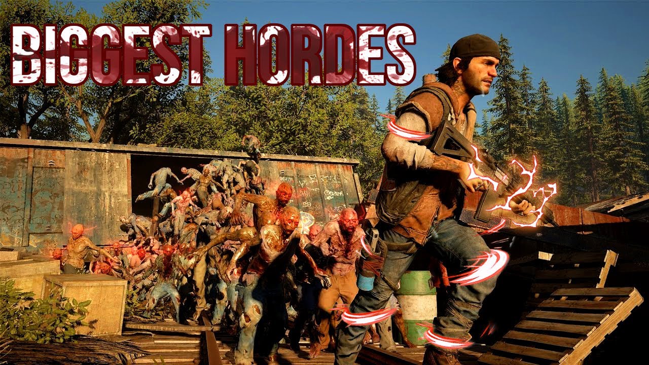 Killing Top 5 Biggest Hordes Like A Pro in Days Gone (Hard)
