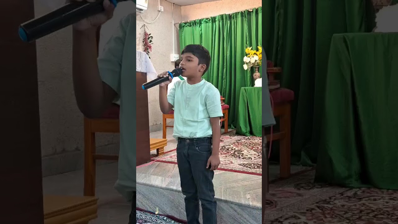JESSWIN DANIEL Thankful worship Last Sunday at tabernacle Lutheran Church Hyderabad 