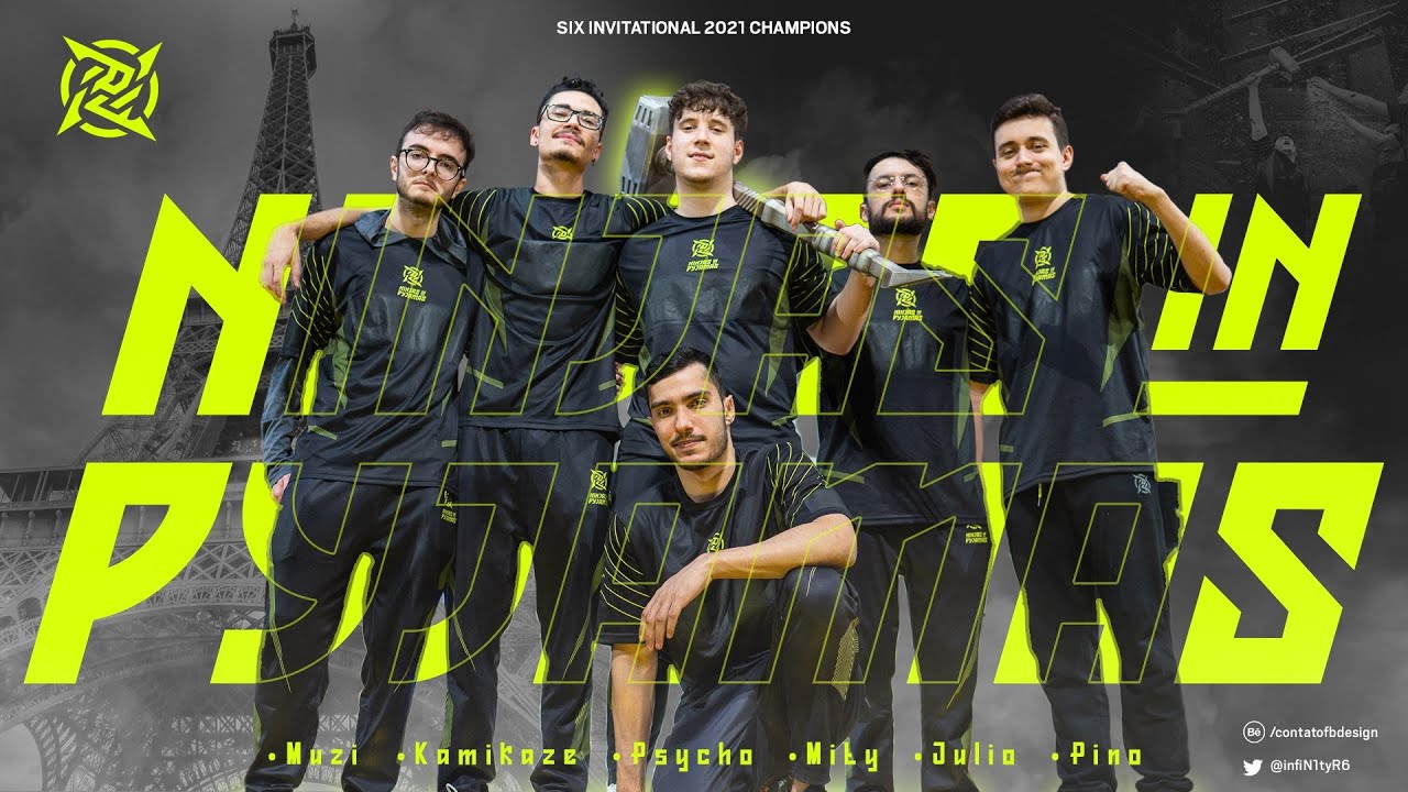 NINJAS IN PYJAMAS CAMPEÃ MUNDIAL - TRAJETÓRIA DA LINE (INVITATIONAL 2021)