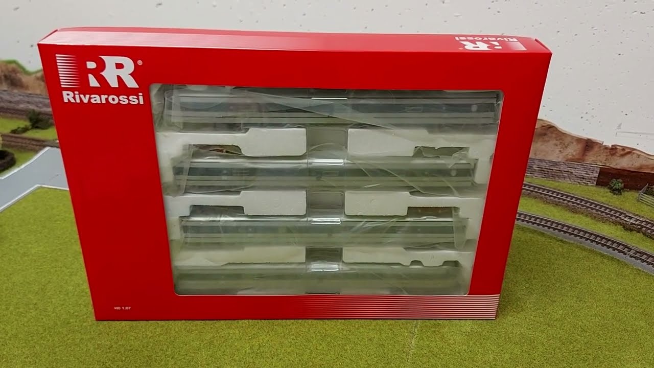 Il Primo vero Pendolino Fs Etr 401 by Rivarossi Hornby Digital Sound HRS 2512