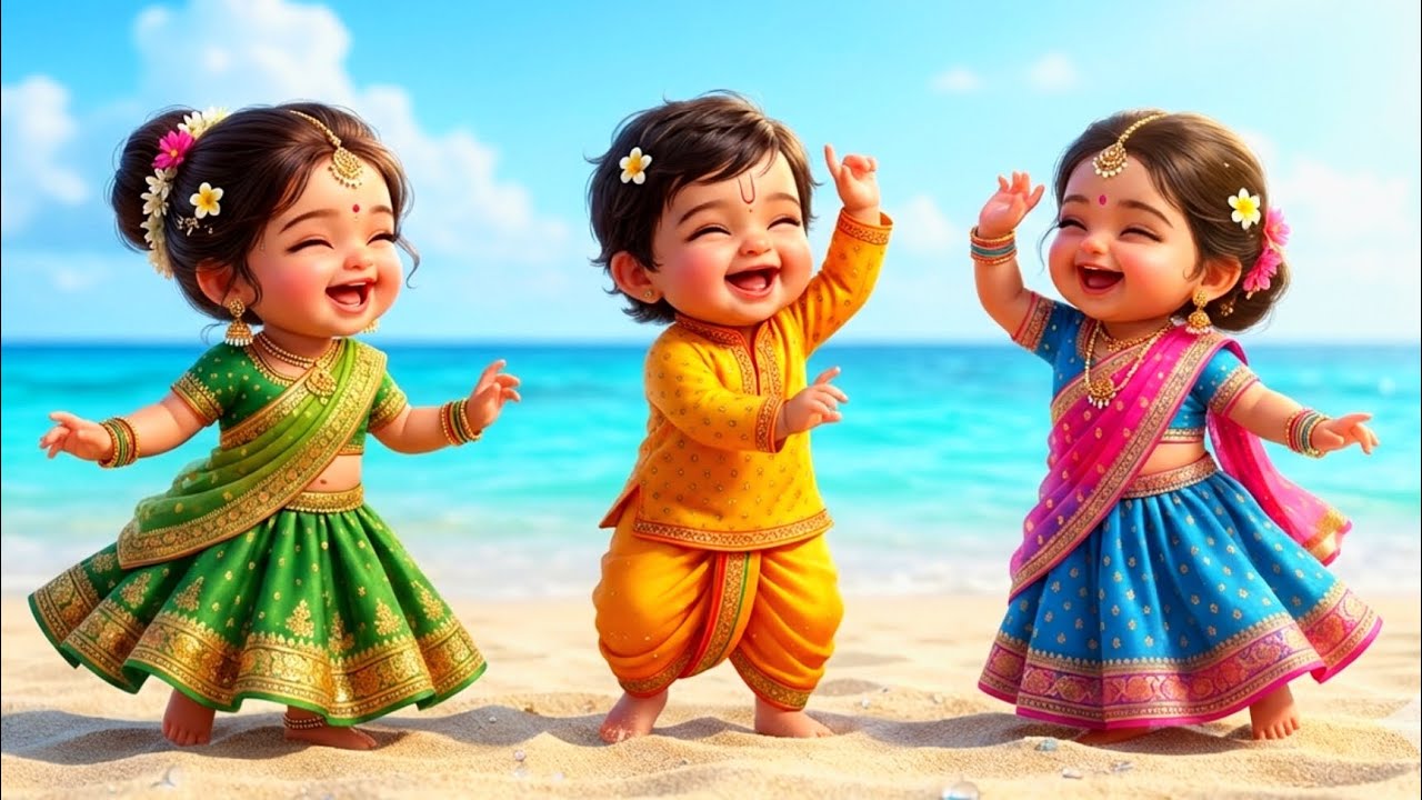 💖 Tiny Superstars Dancing on Trending Songs | Cute Baby Fun Time 😍 #ai_cartoons_star 