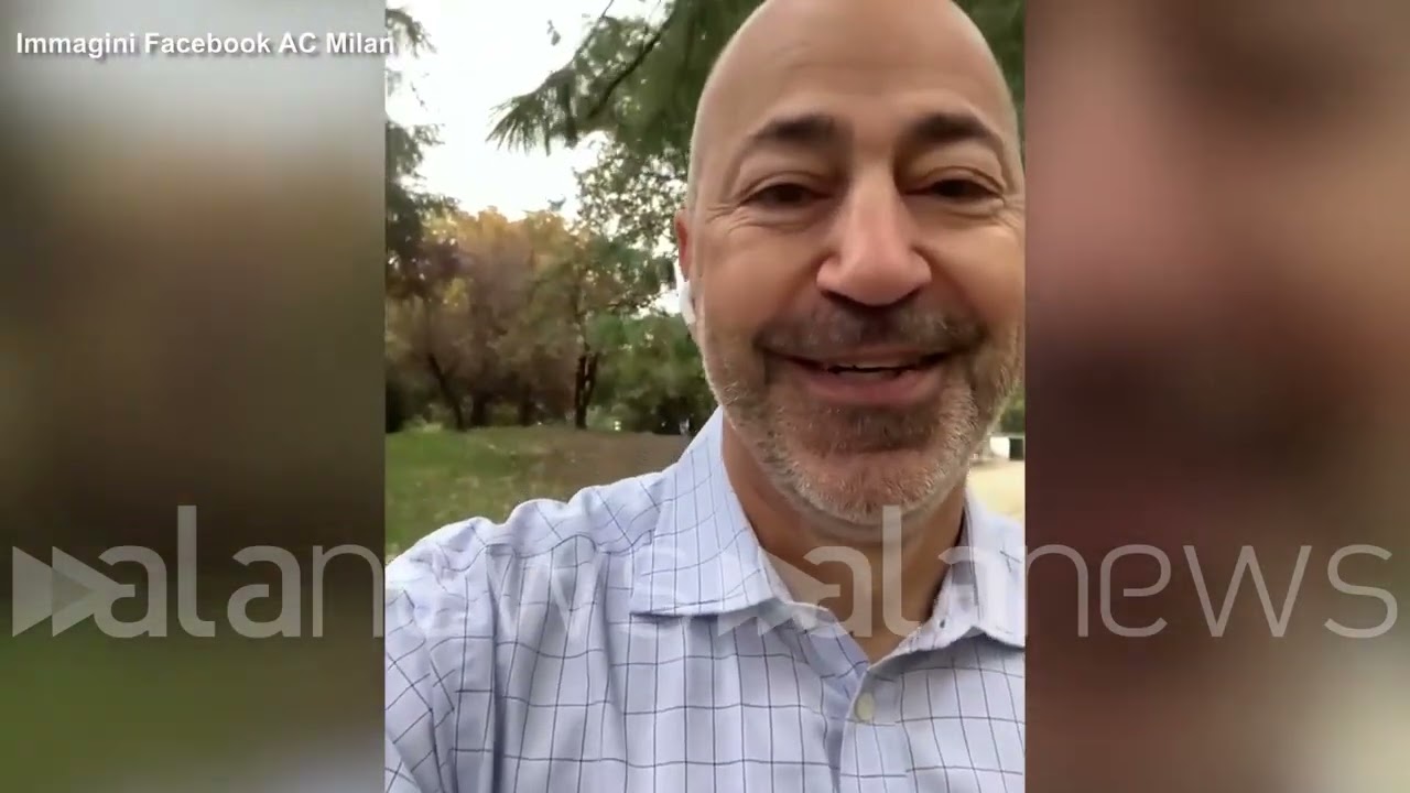 Gazidis saluta il Milan: 