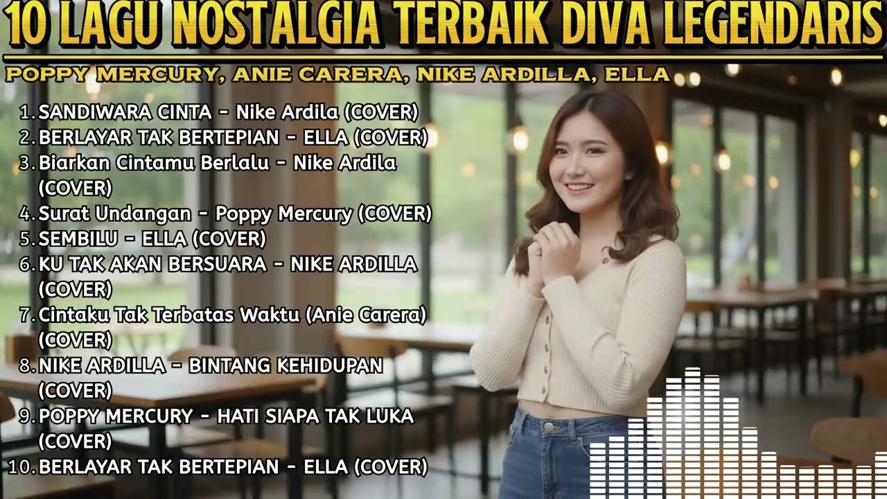 10 Lagu Nostalgia Emas | Diva Legendaris Indonesia & Malaysia | Cover Suara 90an