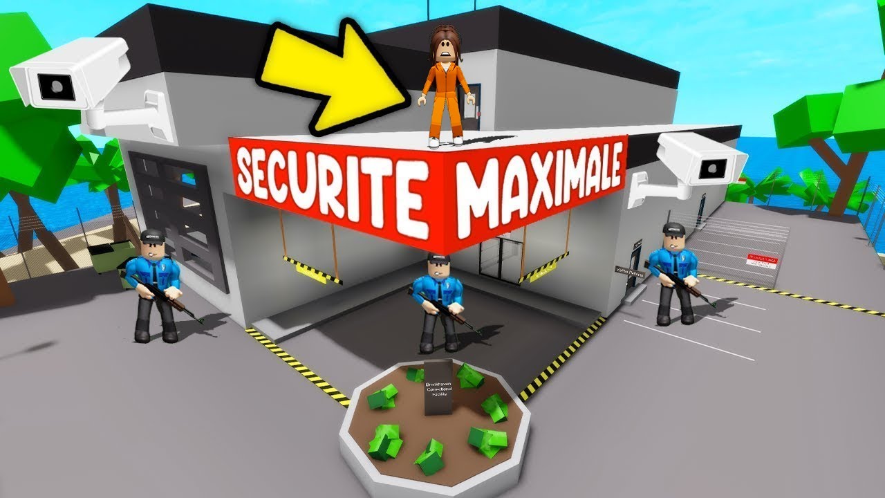 JE M'ÉVADE DE LA PRISON LA PLUS SÉCURISÉE DE BROOKHAVEN ROBLOX