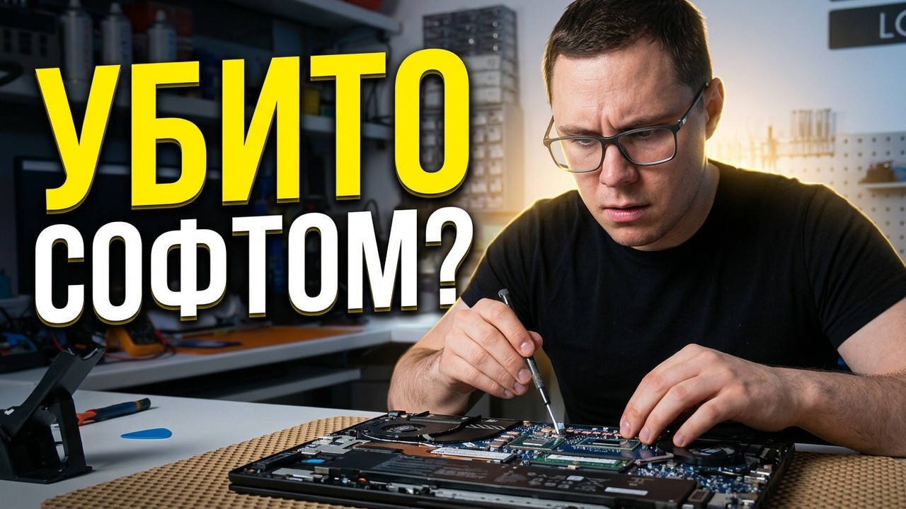 Как софт может УБИТЬ ноутбук? Ремонт и расследование ASUS TUF F17 FX707Z