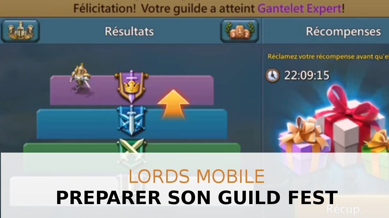Comment préparer son guild fest - Lords Mobile
