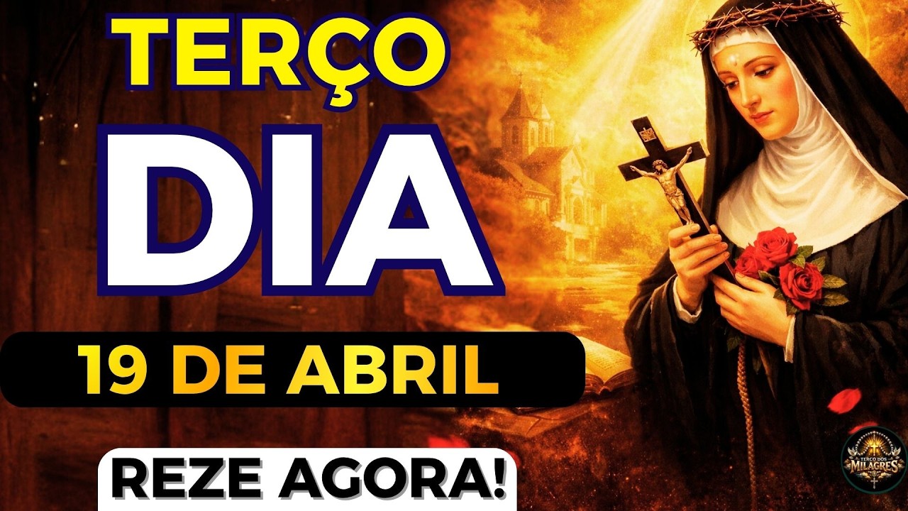 📿TERÇO 🙏Reze Agora com Santa Rita de Cassia e Alcance Seu Milagre!