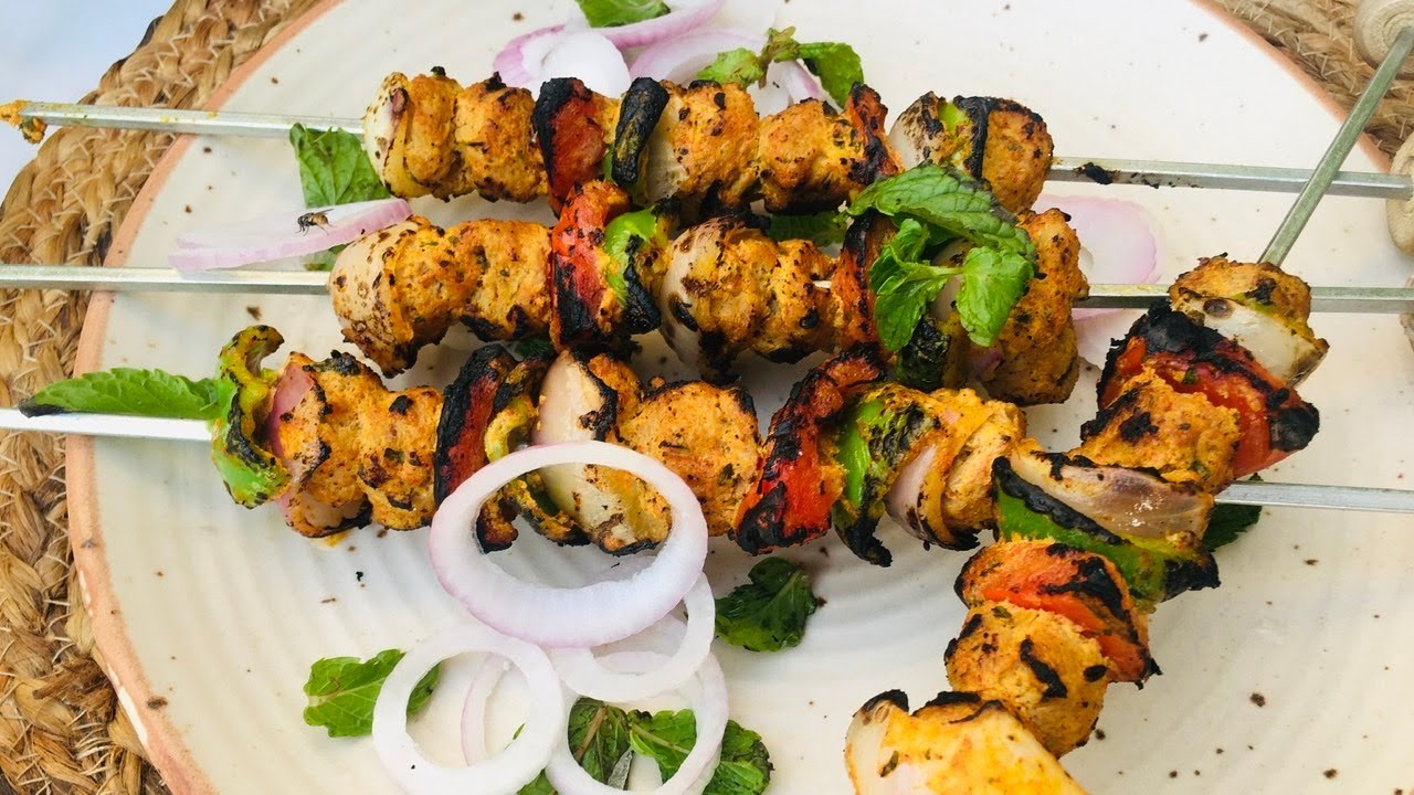 Tandoori Soya tikka recipe | Tandoori soya chunks | masala tikka