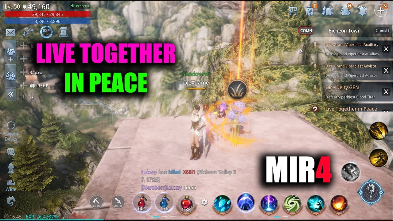 MIR4 Live Together in Peace