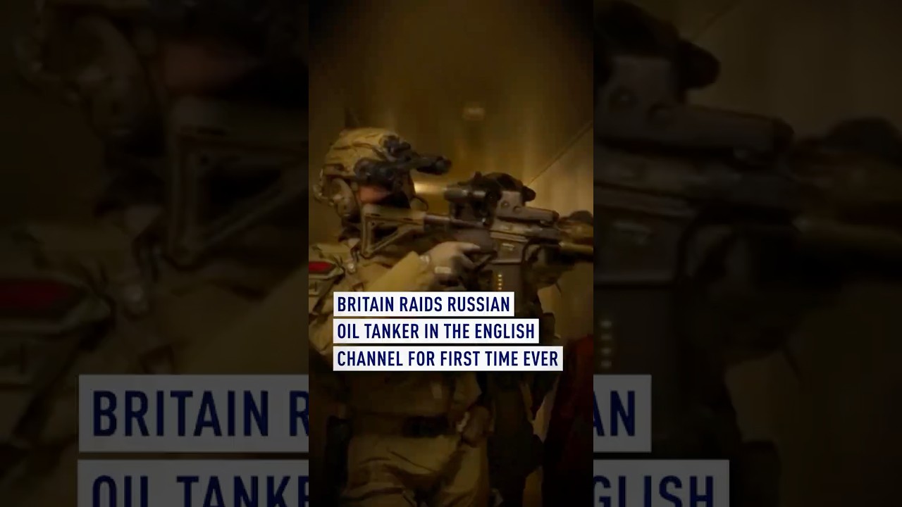 Britain raids Russian oil tanker in the English Channel &mdash; first time ever