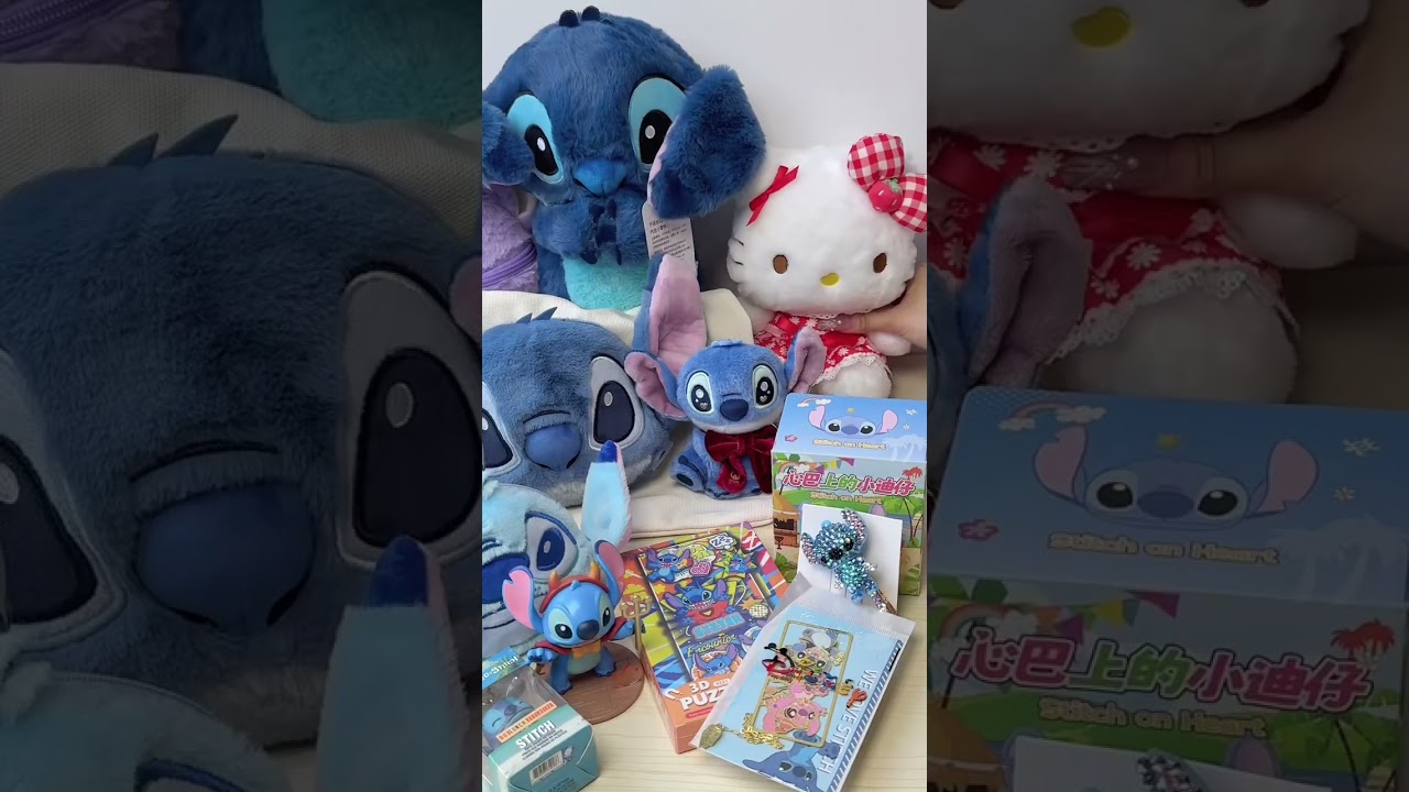 All kitty and stitch order!