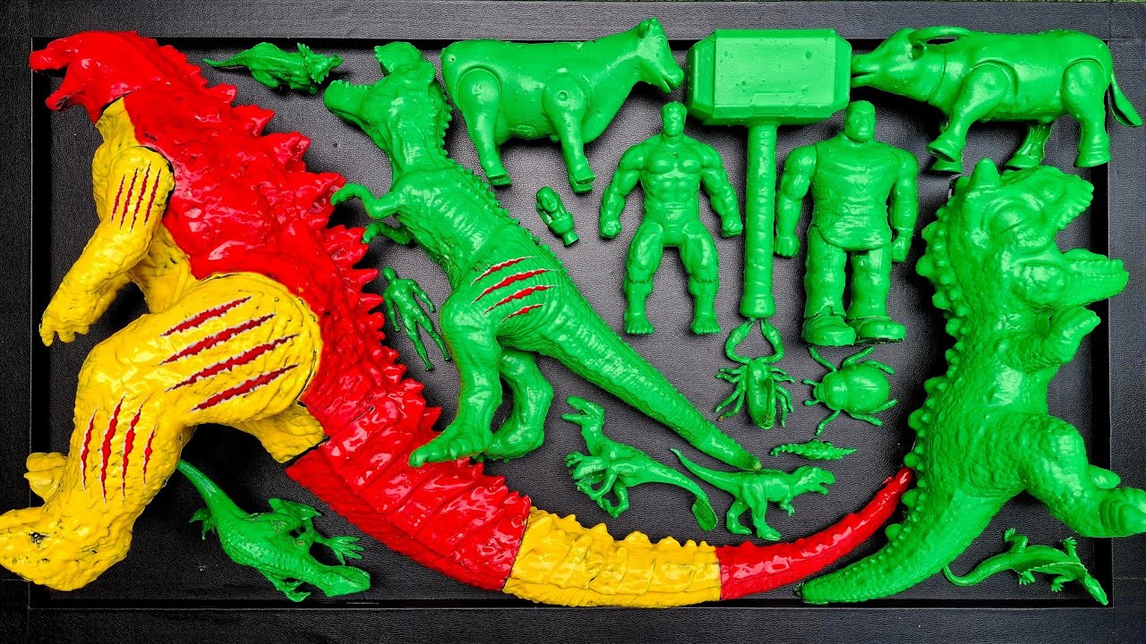 Dinosaurus Jurassic World Dominion:T-Rex/Brachiosaurus/Skibidi/Kingkong/Spiderman/Mosasaurus