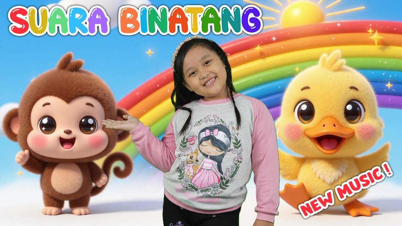 LAGU SUARA BINATANG | Belajar Hewan & Suara untuk Balita | UYYUS FUN VIDEO